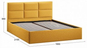 Кровать двуспальная Стелла с ПМ Тип 1 в Кунгуре - kungur.ok-mebel.com | фото 4