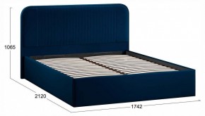 Кровать двуспальная Тиффани с ПМ Тип 1 в Кунгуре - kungur.ok-mebel.com | фото 4
