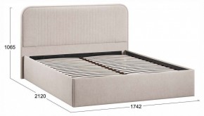Кровать двуспальная Тиффани с ПМ Тип 1 в Кунгуре - kungur.ok-mebel.com | фото 4