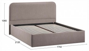 Кровать двуспальная Тиффани с ПМ Тип 1 в Кунгуре - kungur.ok-mebel.com | фото 4