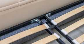Кровать двойная Оливия 160 + ортопед. основание в Кунгуре - kungur.ok-mebel.com | фото 15