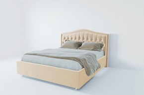 Кровать Калининград с ПМ 1800 (экокожа бежевая) в Кунгуре - kungur.ok-mebel.com | фото 2