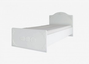KI-KI КРД900.1 Кровать 900 (белый/белое дерево) в Кунгуре - kungur.ok-mebel.com | фото 4