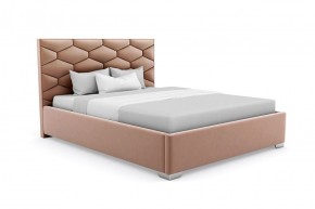 Кровать Коралл интерьерная +основание (140х200) в Кунгуре - kungur.ok-mebel.com | фото