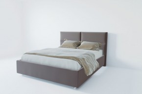 Кровать Корсика с ПМ 1200 (велюр темно-серый) в Кунгуре - kungur.ok-mebel.com | фото 2