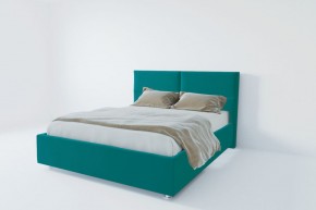 Кровать Корсика с ПМ 800 (велюр бирюзовый) в Кунгуре - kungur.ok-mebel.com | фото 2