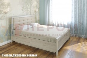 Кровать КР-1033 с мягким изголовьем в Кунгуре - kungur.ok-mebel.com | фото