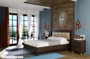 Кровать КР-2074 с мягким изголовьем в Кунгуре - kungur.ok-mebel.com | фото 3