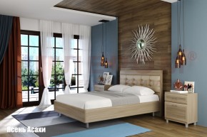Кровать КР-2854 с мягким изголовьем в Кунгуре - kungur.ok-mebel.com | фото 2