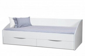 Кровать одинарная "Фея - 3" симметричная New (2000Х900) белая в Кунгуре - kungur.ok-mebel.com | фото