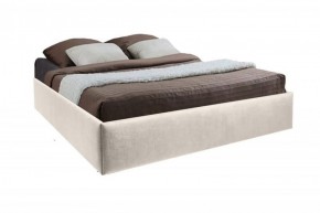 Кровать Подиум с ПМ 800 (экокожа белая) в Кунгуре - kungur.ok-mebel.com | фото 2