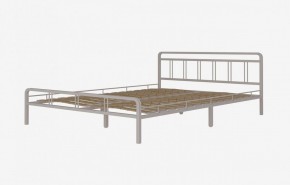 Кровать "Леон" Белая (1200*2000) (ножки-белые) в Кунгуре - kungur.ok-mebel.com | фото 3