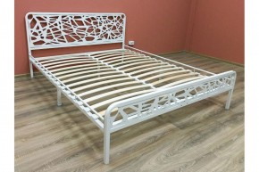 Кровать "Орион" КМД16 Белая (1200*2000) (ножки-белые) в Кунгуре - kungur.ok-mebel.com | фото 3