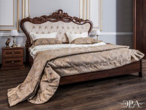 Кровать с мягким изголовьем Афина 1600 (караваджо) в Кунгуре - kungur.ok-mebel.com | фото