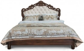 Кровать с мягким изголовьем "Патрисия", ламели (1800) караваджо в Кунгуре - kungur.ok-mebel.com | фото