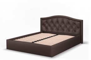 Кровать Стелла 1400*2000 NEO 08 (коричневый) в Кунгуре - kungur.ok-mebel.com | фото 3
