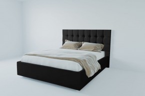 Кровать Венеция с ПМ 1200 (экокожа кольт ч) в Кунгуре - kungur.ok-mebel.com | фото 2