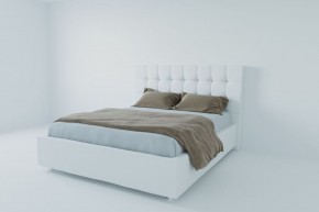 Кровать Венеция с ПМ 1800 (экокожа белая) в Кунгуре - kungur.ok-mebel.com | фото 2