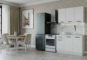 Кухонный гарнитур Белый Глянец 1200 (Стол. 38мм) в Кунгуре - kungur.ok-mebel.com | фото