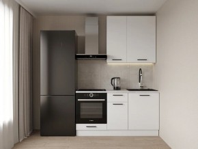 Кухонный гарнитур Белый Глянец 1600 h950 (Стол. 26мм) в Кунгуре - kungur.ok-mebel.com | фото