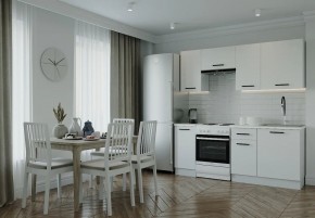 Кухонный гарнитур Белый Глянец 2000 (Стол. 26мм) в Кунгуре - kungur.ok-mebel.com | фото