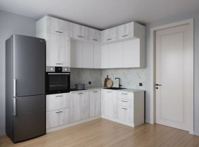 Кухонный гарнитур Бланка 2200*1700 (Стол. 26мм) в Кунгуре - kungur.ok-mebel.com | фото