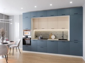 Кухонный гарнитур Фьюжн 3400 (Стол. 38мм) в Кунгуре - kungur.ok-mebel.com | фото