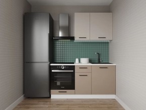 Кухонный гарнитур Каппучино 1600 (Стол. 26мм) в Кунгуре - kungur.ok-mebel.com | фото