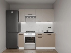 Кухонный гарнитур Каппучино 1800 (Стол. 38мм) в Кунгуре - kungur.ok-mebel.com | фото