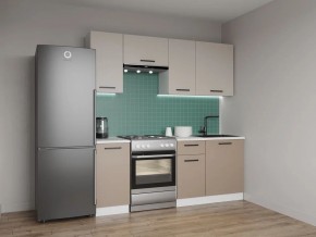 Кухонный гарнитур Каппучино 2000 (Стол. 38мм) в Кунгуре - kungur.ok-mebel.com | фото