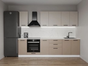 Кухонный гарнитур Каппучино 2800 (Стол. 26мм) в Кунгуре - kungur.ok-mebel.com | фото