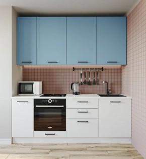 Кухонный гарнитур Капри 2200 h950 (Стол. 26мм) в Кунгуре - kungur.ok-mebel.com | фото
