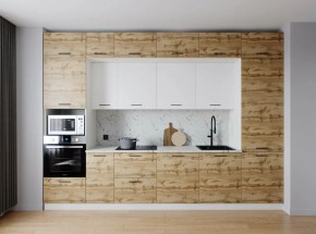 Кухонный гарнитур Лада 3400 (Стол. 26мм) в Кунгуре - kungur.ok-mebel.com | фото