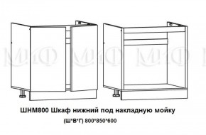 ЛИЗА-2 Кухонный гарнитур 1,6 Белый глянец холодный в Кунгуре - kungur.ok-mebel.com | фото 6