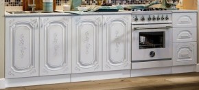 ЛИЗА-2 Кухонный гарнитур 1,7 Белый глянец холодный в Кунгуре - kungur.ok-mebel.com | фото 3
