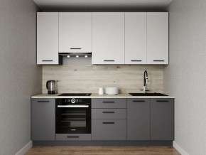 Кухонный гарнитур Меренга 2400 h950 (Стол. 26мм) в Кунгуре - kungur.ok-mebel.com | фото