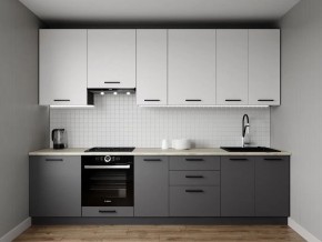 Кухонный гарнитур Меренга 3000 h950 (Стол. 38мм) в Кунгуре - kungur.ok-mebel.com | фото