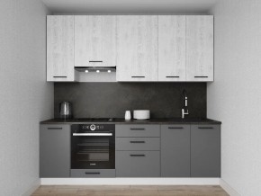 Кухонный гарнитур Санторини 2400 h950 (Стол. 38мм) в Кунгуре - kungur.ok-mebel.com | фото
