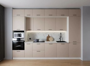 Кухонный гарнитур Шампань 3400 (Стол. 38мм) в Кунгуре - kungur.ok-mebel.com | фото