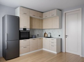 Кухонный гарнитур Шимо 2200*1700 (Стол. 26мм) в Кунгуре - kungur.ok-mebel.com | фото