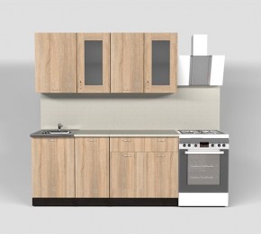 Кухня Симона Демо 1700 (Венга/Дуб Сонома) в Кунгуре - kungur.ok-mebel.com | фото 7