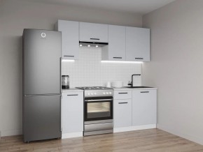 Кухонный гарнитур Смоки 2000 (Стол. 26мм) в Кунгуре - kungur.ok-mebel.com | фото