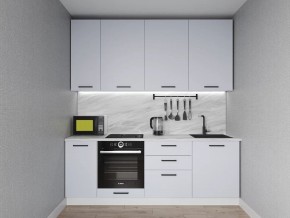 Кухонный гарнитур Смоки 2200 h950 (Стол. 26мм) в Кунгуре - kungur.ok-mebel.com | фото