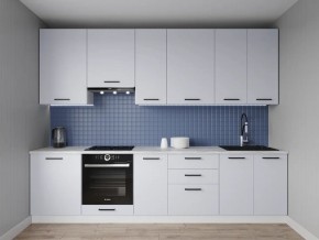 Кухонный гарнитур Смоки 2400 h950 (Стол. 26мм) в Кунгуре - kungur.ok-mebel.com | фото