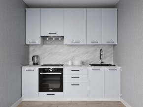Кухонный гарнитур Смоки 3000 h950 (Стол. 38 мм) в Кунгуре - kungur.ok-mebel.com | фото