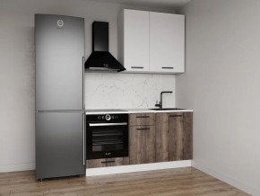 Кухонный гарнитур Старое Дерево 1600 h950 (Стол. 26мм) в Кунгуре - kungur.ok-mebel.com | фото
