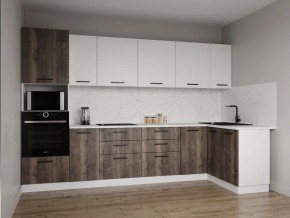 Кухонный гарнитур Старое Дерево 3200*1400 (Стол. 26мм) в Кунгуре - kungur.ok-mebel.com | фото