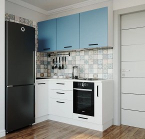 Кухонный гарнитур угловой Капри 1000*1800 (Стол. 38мм) в Кунгуре - kungur.ok-mebel.com | фото