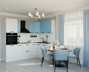 Кухонный гарнитур угловой Капри 2400х1600 (Стол. 26мм) в Кунгуре - kungur.ok-mebel.com | фото