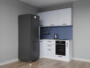 Кухонный гарнитур угловой Смоки 1000*1800 (Стол. 38 мм) в Кунгуре - kungur.ok-mebel.com | фото